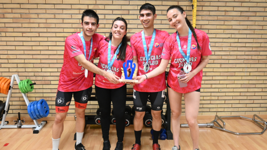 Ciencias de la Salud se lleva el Trofeo Rectora de Ciclo Indoor Mixta